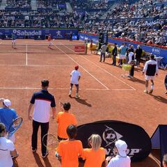 Rafa Nadal, Andy Murray y la Armada, en el Conde de Godó
