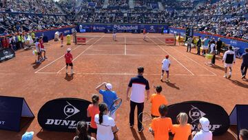 Ayer, un cl&iacute;nic llen&oacute; la pista &lsquo;Rafa Nadal&rsquo;.