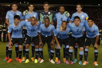 La tradicional Celeste será la camiseta titular de Uruguay en Copa América. Shorts negras.