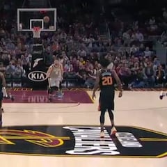 LeBron para Calderón y... ¡¡¡Touchdown de los Cavaliers!!!