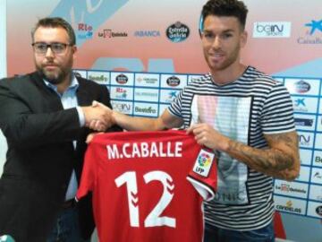 Marc Caballé nuevo jugador del Lugo. 
