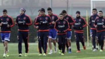 Segundo semestre de 2015 y la U entrena. De estos jugadores, cinco no están en los planes de Beccacece.