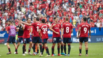 El Sadar durante un partido anterior