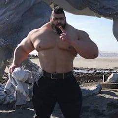 El Hulk Iraní no encuentra rival: "Sed valientes, luchad conmigo"