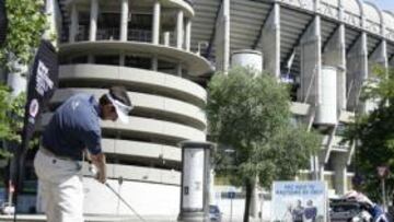 Gonzalo Fernández emuló a 'Seve' en el Bernabéu