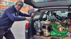 Alix tira sus trofeos: “Si no los tengo expuestos, ¿para qué los voy a tener en cajas?”