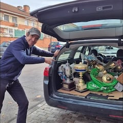 Alix tira sus trofeos: “Si no los tengo expuestos, ¿para qué los voy a tener en cajas?”