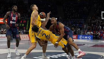 05/11/21 PARTIDO BALONCESTO BASKET
EUROLEAGUE EUROLIGA REGULAR SEASON ROUND 08
BASKONIA - MACCABI TEL AVIV
LANDRY NNOKO KEENAN EVANS JAYSON GRANGER