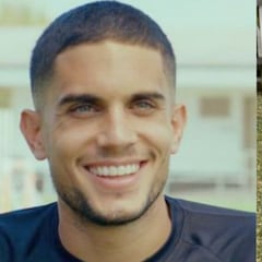 Las hijas de Marc Bartra aprovechan la Semana Santa para seguir los pasos de su padre