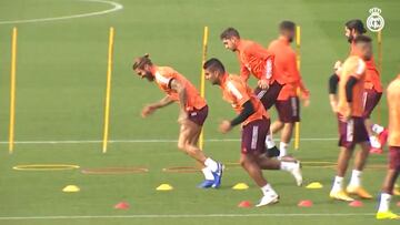 Odegaard entrena con el grupo pero no jugará ante el Inter