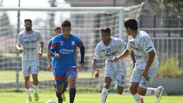 Así se visualizó el partido amistoso entre Chivas y Necaxa.