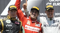 Los campeones de F1 que más dinero han ganado: Alonso, 2º