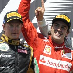 Los campeones de F1 que más dinero han ganado: Alonso, 2º