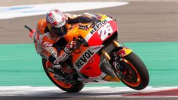 Pedrosa, hoy en Assen.