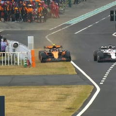 Verstappen manda a Norris a cortar el césped