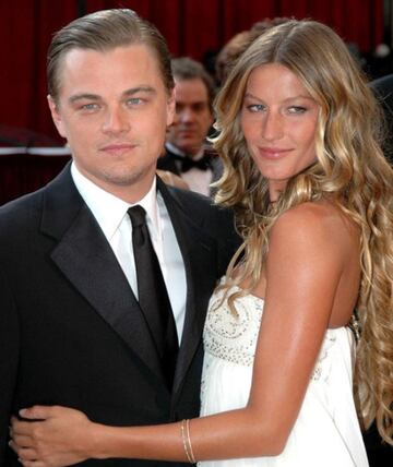 En el año 2000, Leonardo DiCaprio mantuvo una de sus relaciones más duraderas con la supermodelo y exmusa de Victoria's Secret Gisele Bundchen, actualmente casada con Tom Brady. Estuvieron juntos 5 años.