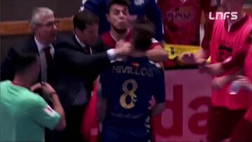 ¿Pegó el entrenador de ElPozo un puñetazo a Rivillos?