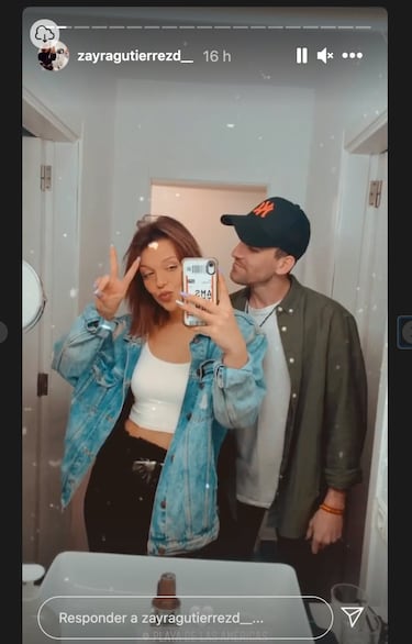 Zayra Gutiérrez, hija mayor de Guti, presenta a su novio