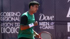 Tomás Barrios debuta con triunfo en el Challenger de Concepción