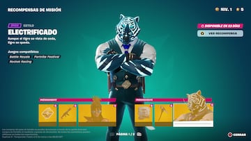 fortnite capitulo 5 temporada 1 pase de batalla skins objetos