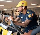 Neymar vuelve a entrenar con Brasil tras la lesión