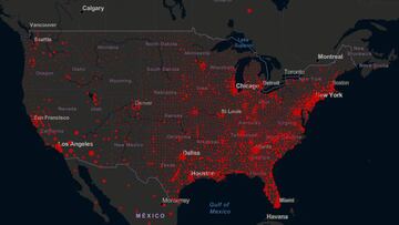 Wisconsin y Texas fueron los estados que reportaron m&aacute;s casos para este lunes; la primera entidad confirm&oacute; m&aacute;s de 10 mil y los texanos m&aacute;s de 5 mil casos.