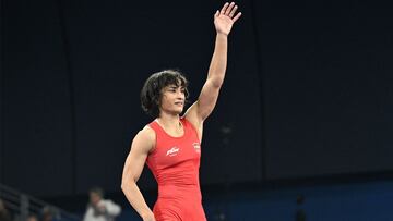 La luchadora india Vinesh Phogat.