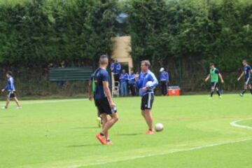 Millonarios prepara el partido de cuartos de final de la Liga Águila frente a Nacional 