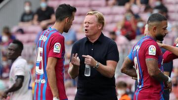 Busquets gives his view on firing Koeman at Barcelona