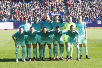 Las imágenes del Atleti-Barça femenino en el Calderón