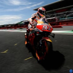 Pole de Márquez con récord de Mugello a rueda de Dovizioso