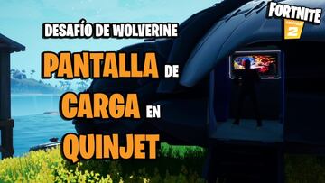 Fortnite - desaf&iacute;o de Wolverine: &iquest;d&oacute;nde est&aacute; la imagen de la pantalla de carga en la zona del Patrullero Quinjet?