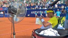 Nadal through to semi-finals as Dolgopolov injured