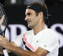 Federer jugará los octavos en Australia por 16ª vez