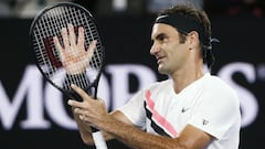 Federer jugará los octavos en Australia por 16ª vez
