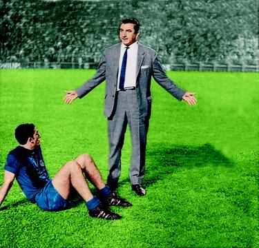 Un mito entre los entrenadores. El primero en ganar la Copa de Europa como jugador y entrenador. Vencedor de nueve Ligas españolas que todavía a día de hoy sigue siendo récord. Y de dos Copas: 1962 y 1970, todo como inquilino del banquillo madridista.