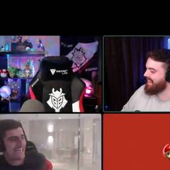 Courtois llamando piscinero al Kun con acento argentino, él insultándole e Ibai por los suelos