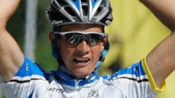 <b>GRAN TEMPORADA.</b> A su victoria en la clasificación general del Giro de Italia de este año puede sumar un triunfo parcial gracias a este triunfo de etapa en el Tour de Francia.