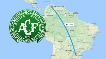 Chapecoense y su trauma: 27 horas de viaje hasta Venezuela