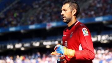 Diego López, portero del Espanyol.