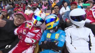 La F1 se aburre en China y se entretiene con... ¡Darth Vader!