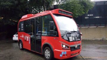 Anuncian modelo “Metrobusito” en CdMx 100% eléctrico