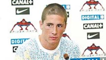 <b>LISTO.</b> El delantero regresó a los entrenamientos con muchas ganas. Torres cree que hay los mimbres suficientes para hacer una buena temporada. También considera que tardará un par de semanas en estar en plenitud de condiciones.