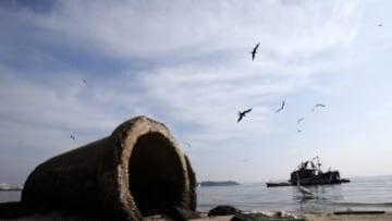 Contaminación en las playa