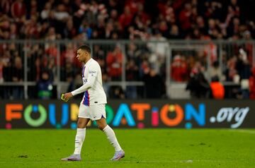 Mbappé's European dream this year was cut short after PSG lost to Bayern in the Round of 16.