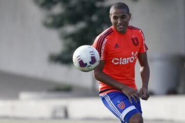 Benegas entrenó antes de acudir al Tribunal de Disciplina.