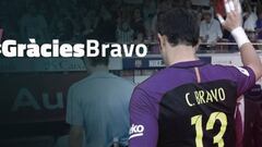 Barcelona se despide de Claudio Bravo