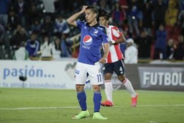 En el segundo tiempo Millonarios descuidó su defensa y en minuto 89 sufrió el 2-1 de Junior.