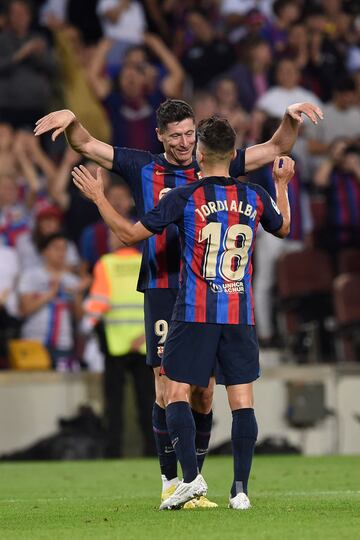 Lewandowski marcó el 1-0.