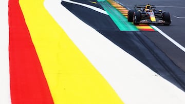 Max Verstappen (Red Bull RB20). Spa-Francorchamps, Bélgica. F1 2024.